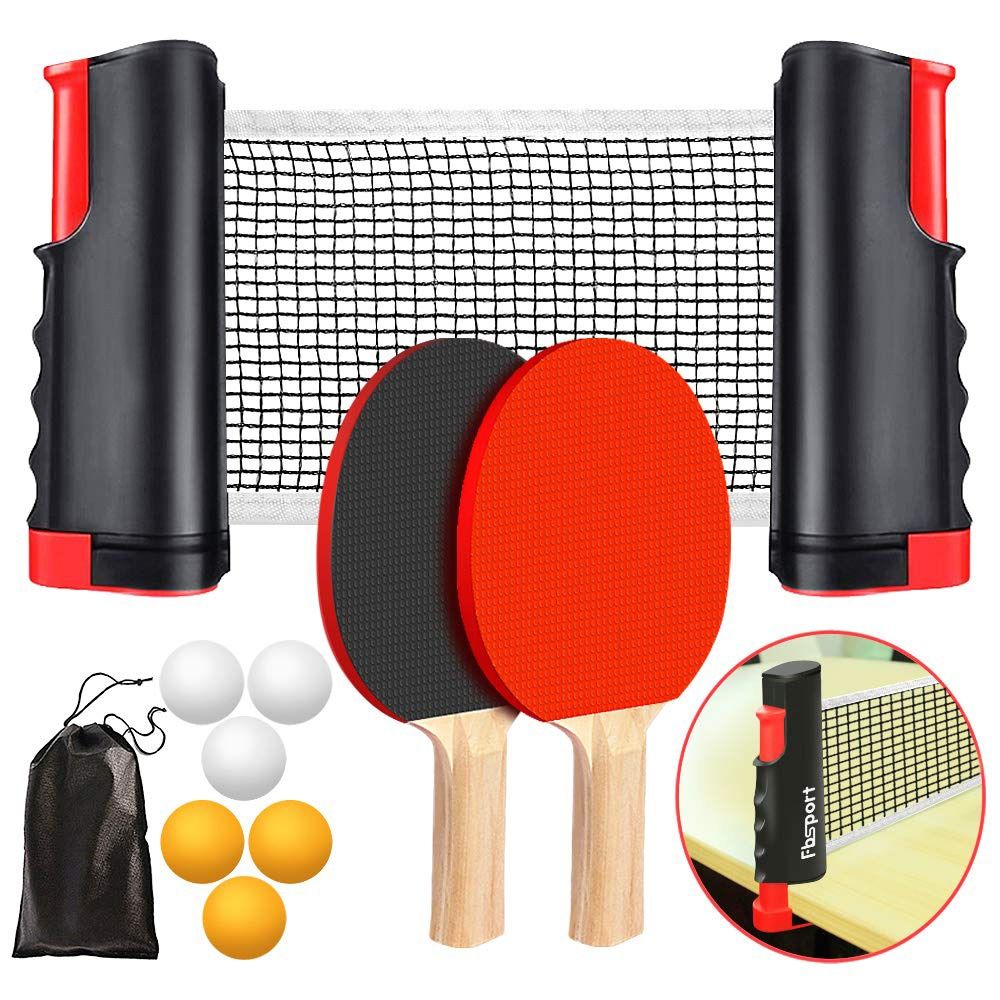 Table Tennis Dimension - Conjunto de Rede Retrátil para Ping