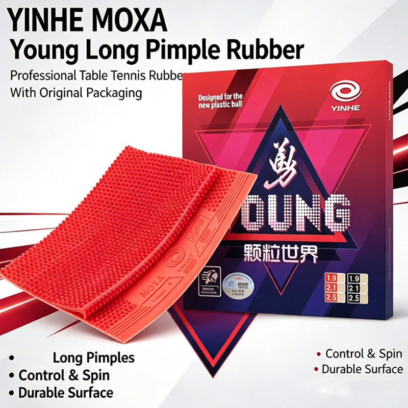 Table Tennis Balls - Borracha de Tênis de Mesa YINHE