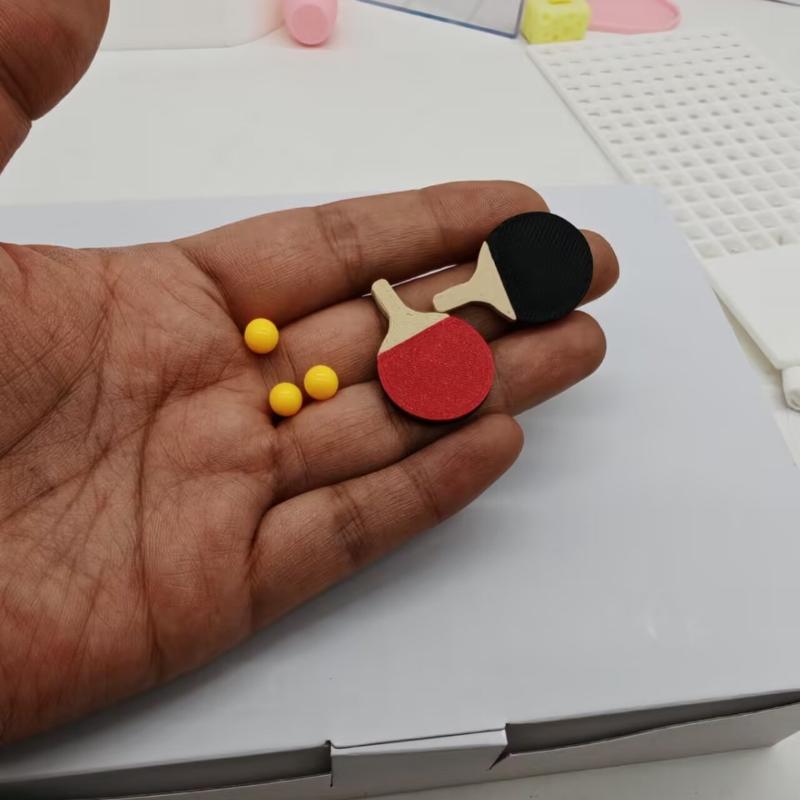 1 conjunto de casa de bonecas  - Table Tennis Balls avaliação e preço