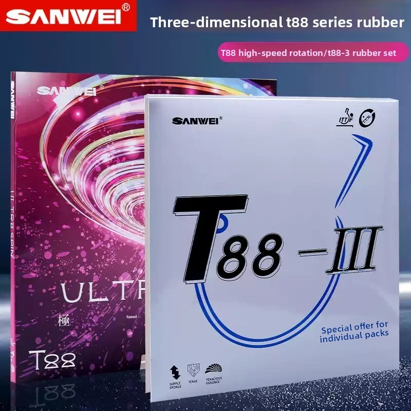 Sanwei T88 ULTRA-Spin T88-3 Ki - Table Tennis Kit avaliação e preço