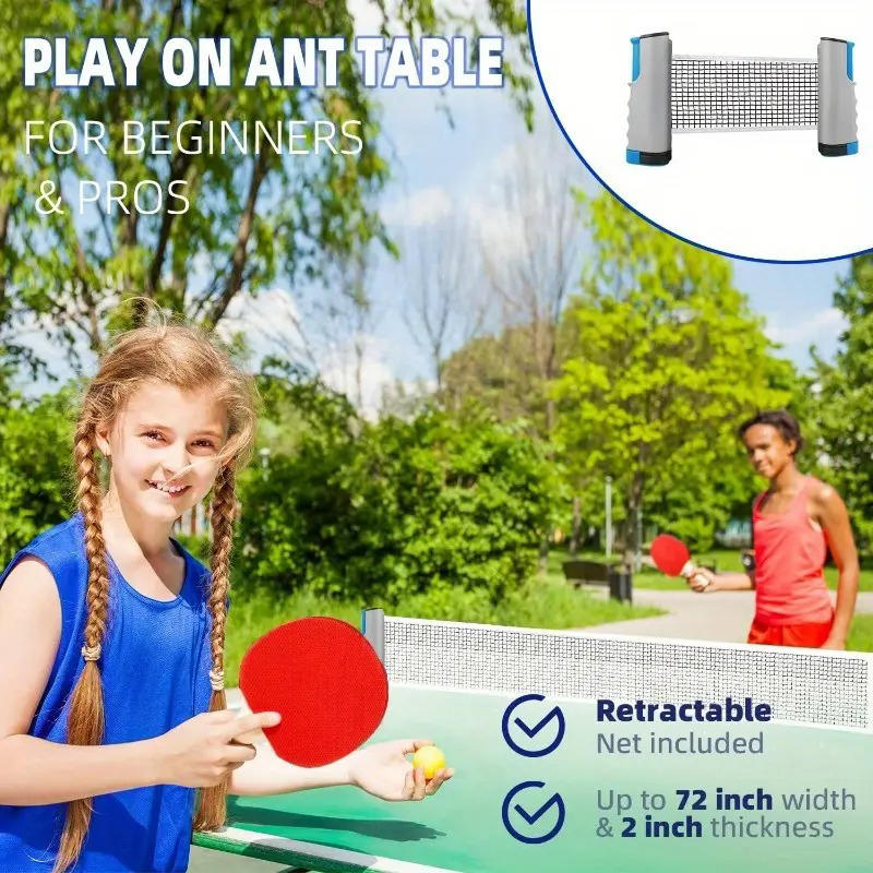 Rede de tênis de mesa portátil - Table Tennis Dimension avaliação e preço