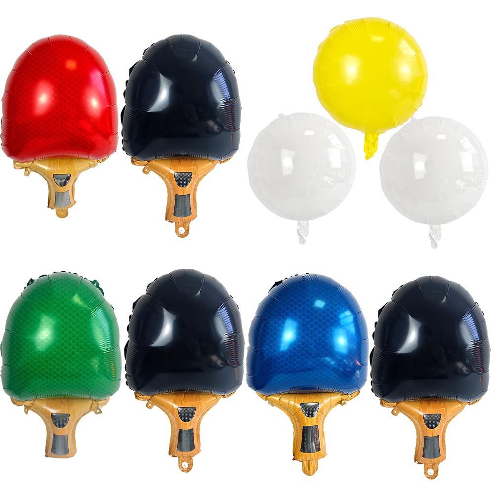 Balão Metalizado Raquete de Tê - Table Tennis Balls avaliação e preço
