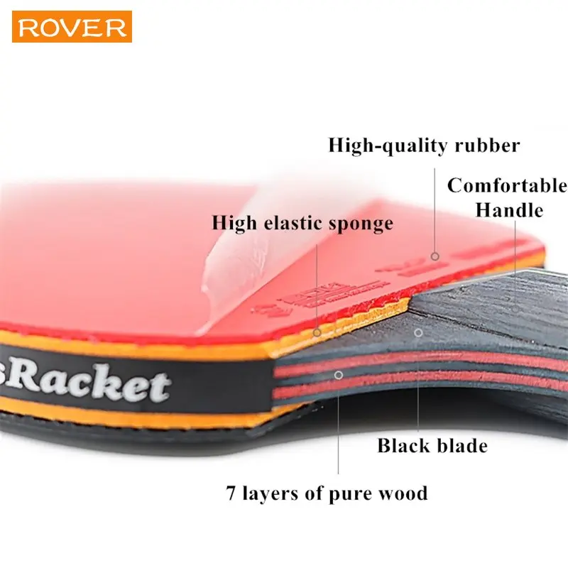 Raquete de tênis de mesa profi - Table Tennis Kit avaliação e preço