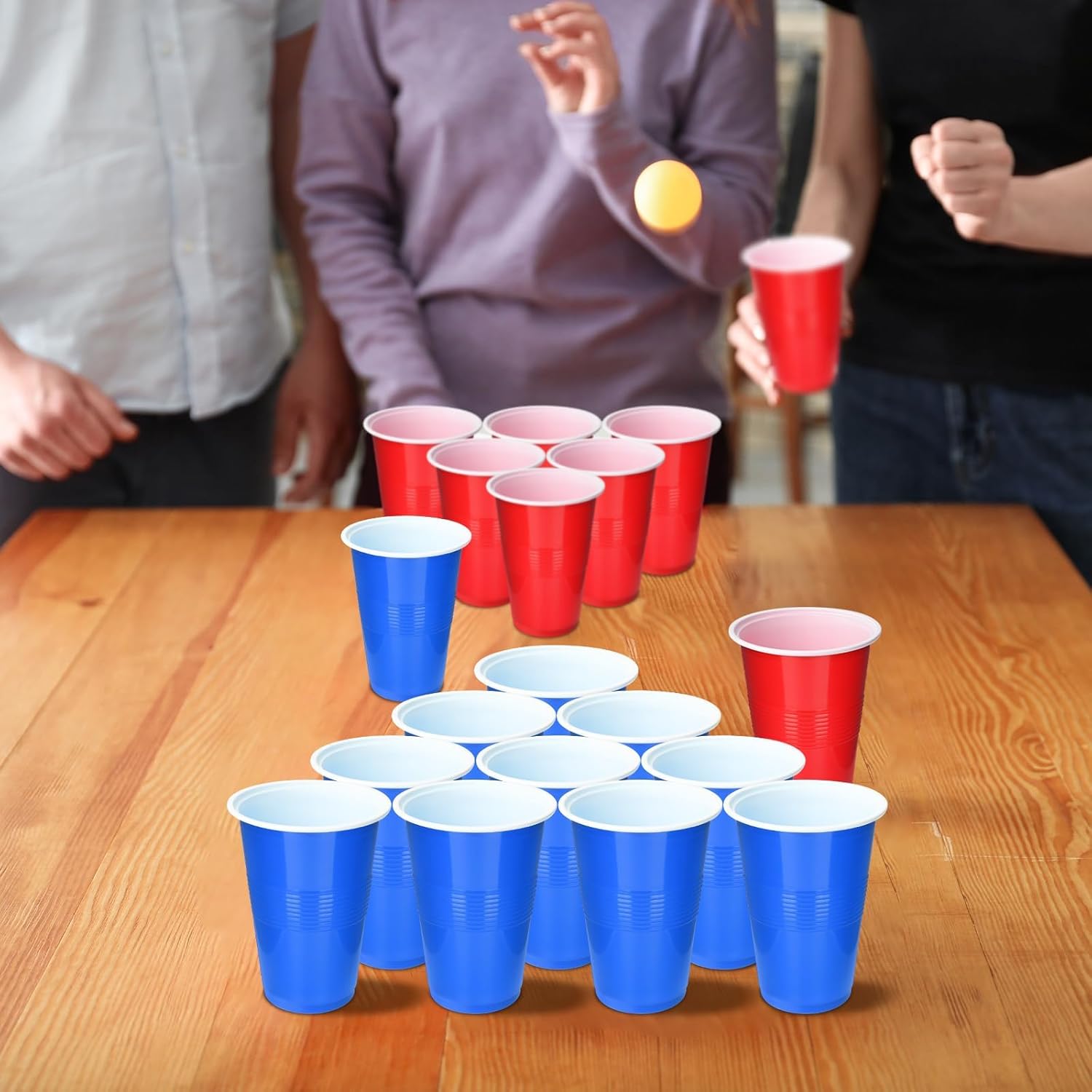 60 copos de festa de plástico  - Table Tennis Kit avaliação e preço
