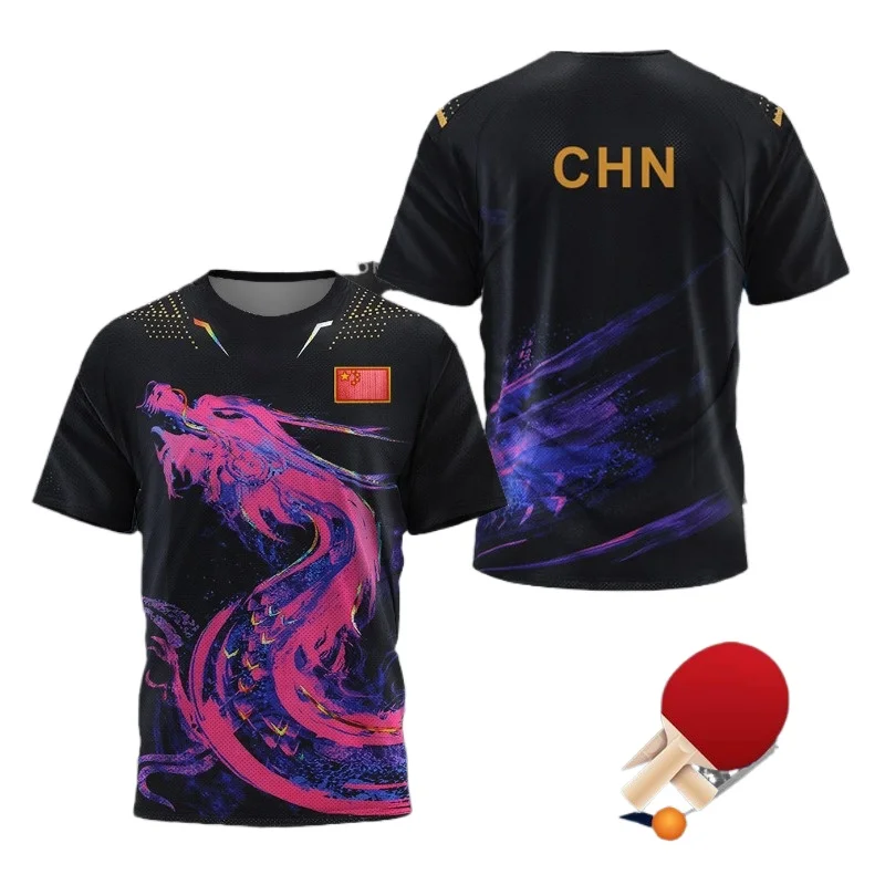 Camiseta Gráfica de Tênis de M - Table Tennis Xu Xin avaliação e preço